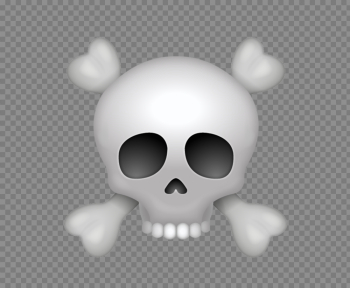 pirate skull emoji png transparent background image – pngheart