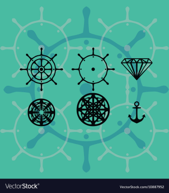 Pirate Tattoos vector image Pirate Tattoos vector image