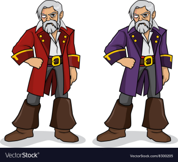 Pirate vector image Pirate vector image