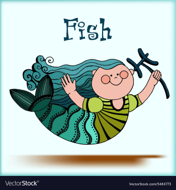 Pisces vector image Pisces vector image