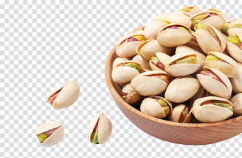 Pistachio Nut Food Snack Dried fruit, Bowl of pistachios transparent background PNG clipart