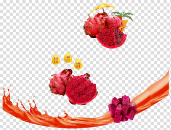 Pitaya Auglis Fruit Hylocereus undatus, Fresh dragon fruit transparent background PNG clipart