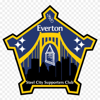 Pittsburgh&#39;s Premier League Supporter Groups - Everton F.c. Football Club Vinyl Diecut Sticker Decal