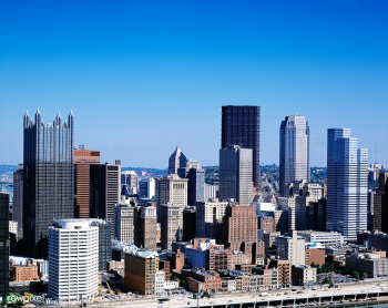 Pittsburgh, Pennslyvania skyline including PP.. | Free public domain photo - 421749