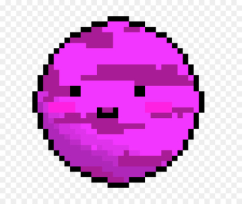 Pixel Art, Art, Planet, Pink, Magenta PNG