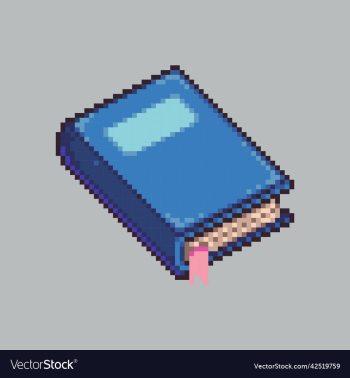 pixel art book icon for game development pixel art book icon for game development