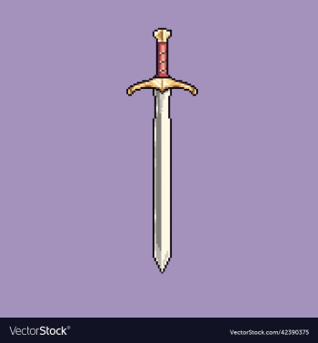 pixel art iron broadsword for game dev pixel art iron broadsword for game dev