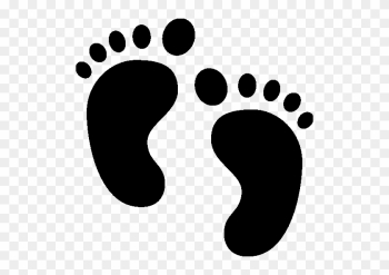 Pixel - Baby Feet Icon