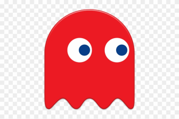 Pixel Clipart Pacman Ghost - Fantasmas De Pacman Rojo