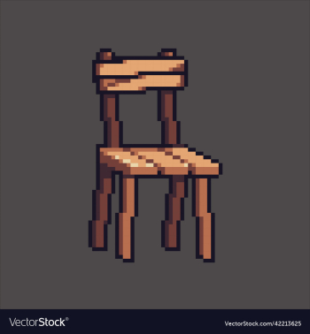 pixelated chair game asset pixelated chair game asset
