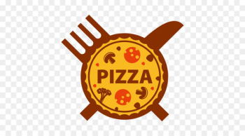 Pizza delivery Logo Italian cuisine - Pizza set vector logo LOGO 