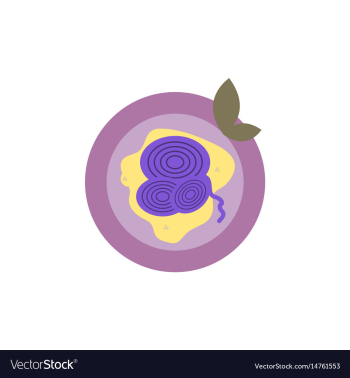 Pizza with onion simple pizza vector image Pizza with onion simple pizza vector image