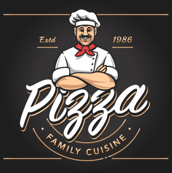 Pizzeria Emblem Design Pizzeria Emblem Design