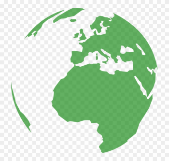 Planet Earth Clipart Animated Globe - Round World Map Png