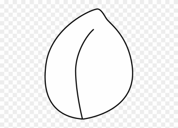 Plant - Clipart - Black - And - White - White Leaf Clipart