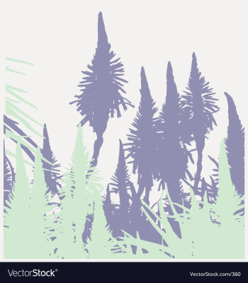 Plant life vector image Plant life vector image