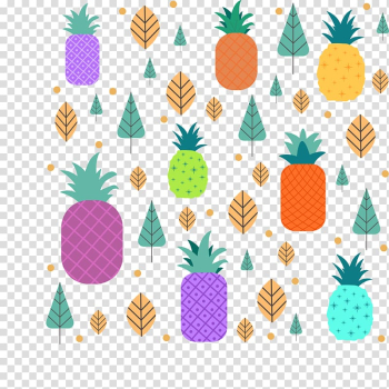 Plant Violet Green, Color pineapple plant transparent background PNG clipart