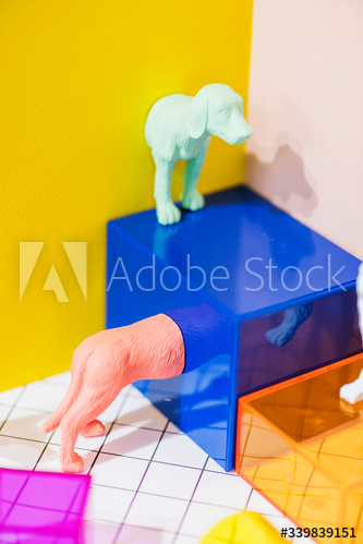 Plastic dogs Plastic dogs