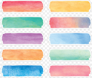 Plastic Watercolor painting Label Adhesive tape - painting Plastic Watercolor painting Label Adhesive tape - painting