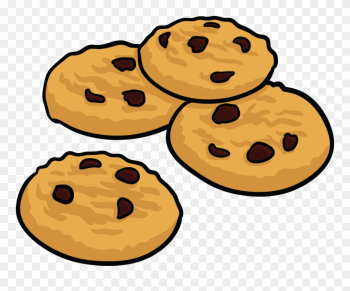 Plate Of Cookies Clipart - Cookie Monster Cookies Cartoon - Png ...