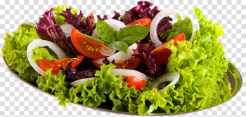 Plate of vegetable salad, Pasta salad Vegetarian cuisine Israeli salad Fruit salad Caesar salad, fresh salad transparent background PNG clipart
