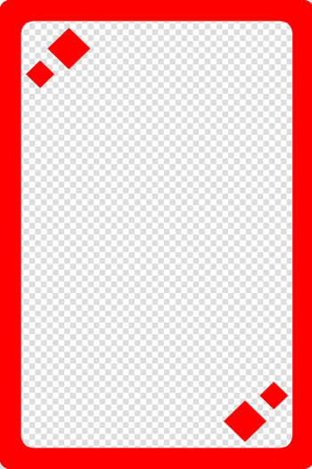 Playing Cards , red frame illustration transparent background PNG clipart Playing Cards , red frame illustration transparent background PNG clipart