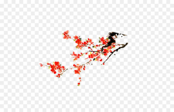 Plum blossom Euclidean vector Chinese New Year - Plum flower Plum blossom Euclidean vector Chinese New Year - Plum flower