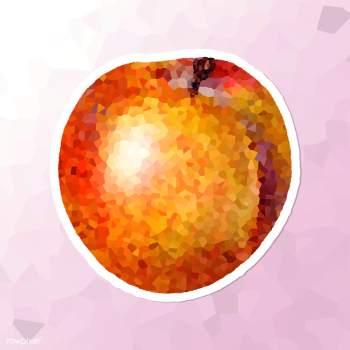 Plum crystallized style sticker illustration | Free illustration - 2347481 Plum crystallized style sticker illustration | Free illustration - 2347481