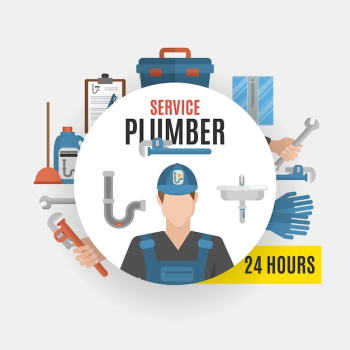 Plumber Service Concept Plumber Service Concept