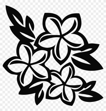 Plumeria Flower Clip Art Plumeria Flower Clip Art