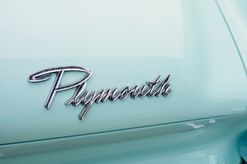 Plymouth White Vintage Automobile Plymouth White Vintage Automobile