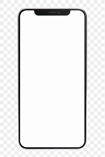 Png blank phone screen sticker, | Free PNG - rawpixel