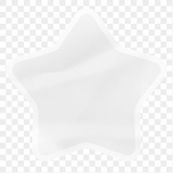 PNG blank star shape sticker, | Free PNG - rawpixel
