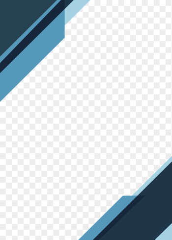 PNG business border, blue frame | Free PNG - rawpixel