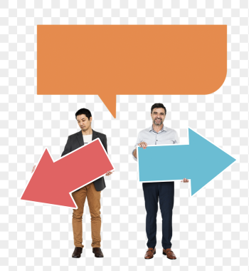 Png Businessmen with opposite opinions | Free PNG - rawpixel Png Businessmen with opposite opinions | Free PNG - rawpixel