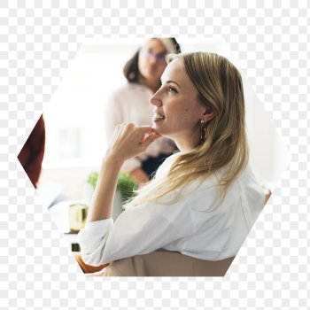 Png businesswoman smiling in meeting | Free PNG - rawpixel