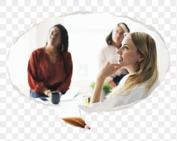 Png businesswoman smiling in meeting | Free PNG - rawpixel