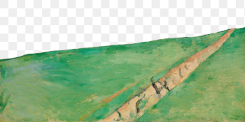 Png Cezanne&rsquo;s Mont Sainte-Victoire border, | Free PNG Illustration - rawpixel