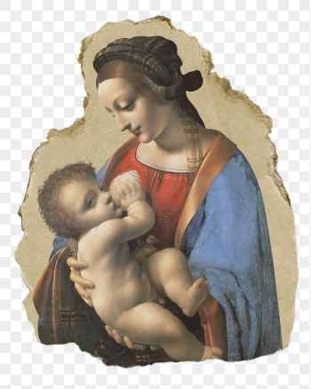 Png da Vinci's Madonna Litta | Free PNG - rawpixel Png da Vinci's Madonna Litta | Free PNG - rawpixel