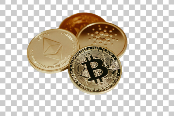 PNG Digital Cryptocurrency Coins PNG Digital Cryptocurrency Coins