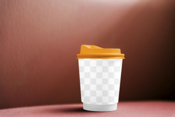 Png disposable cup mockup, transparent | Free PNG Mockup - rawpixel