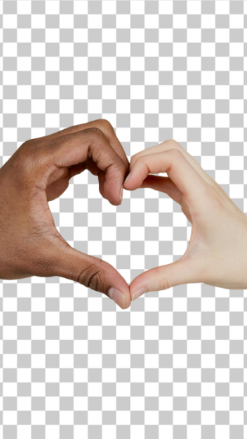 PNG Diverse Hands Forming a Heart Shape PNG Diverse Hands Forming a Heart Shape