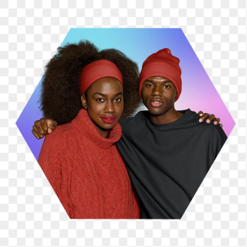 Png fashionable friends in red | Free PNG - rawpixel