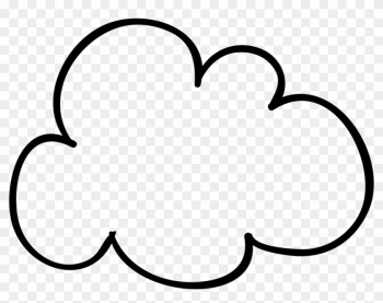 Png File Svg - Hand Drawn Cloud Png