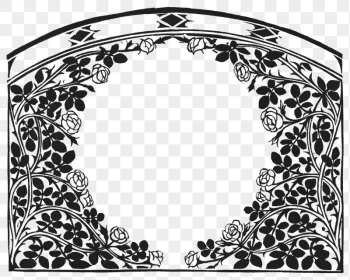 Png flower frame sticker, aesthetic | Free PNG - rawpixel