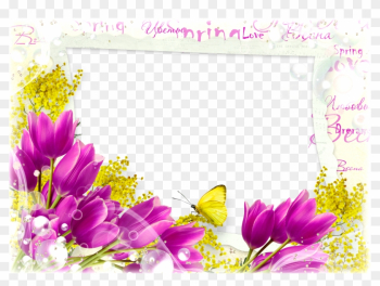 Png Flower Frame Twelve - Spring Flowers Frame Png Png Flower Frame Twelve - Spring Flowers Frame Png