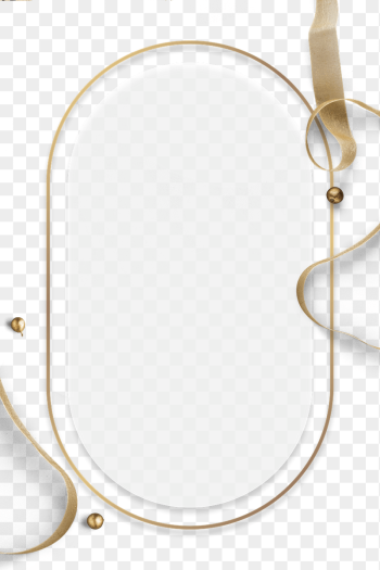 Png gold oval frame sticker, | Free PNG - rawpixel