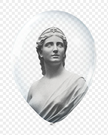 PNG Greek goddess statue printed | Free PNG - rawpixel