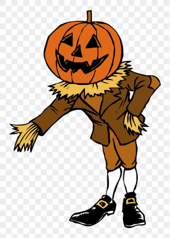 PNG halloween pumpkin man sticker | Free PNG - rawpixel