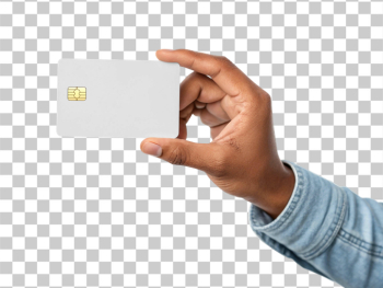 PNG Hand Holding Blank Credit Card PNG Hand Holding Blank Credit Card